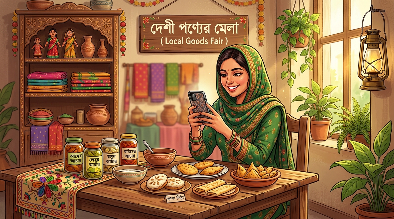ঘরোয়া — বাংলাদেশের হোমমেড মার্কেটপ্লেস